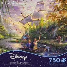 Load image into Gallery viewer, Ceaco Thomas Kinkade The Disney Collection Pocahontas Jigsaw Puzzle, 750 Pieces