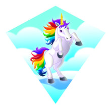 Load image into Gallery viewer, WindNSun Mini Diamond Unicorn Nylon Kite