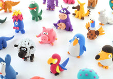 Load image into Gallery viewer, Hey Clay Animals - 15 Cans of Colorful Air-Dry Kids Clay with Interactive App