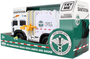 Daron NYC Sanitation Truck with Lights & Sound