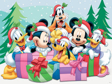 Load image into Gallery viewer, Ceaco - Disney 5 in 1 Multipack Puzzle Set, Disney Holiday Fun