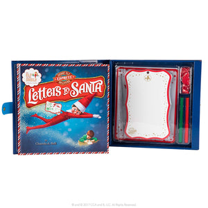Elf on The Shelf Letters to Santa with 12" Plushee Pal Snuggler Elf Light Girl