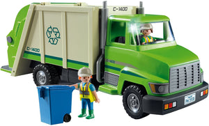 Playmobil Green Recycling Truck