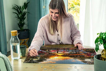 Load image into Gallery viewer, Ravensburger Bicycles in Amsterdam 1000 Piece Puzzle