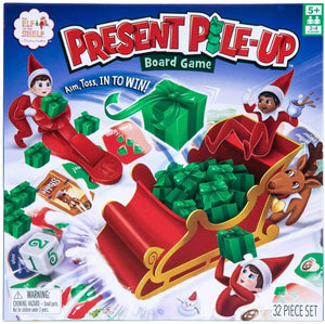 The Elf on the Shelf Present Pile Up Board Game