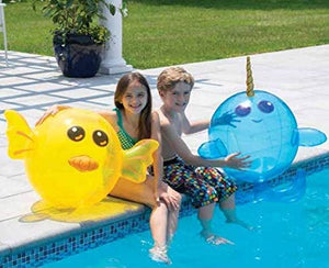 Swimline Narwhal Beach Ball Water Toy