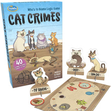 Load image into Gallery viewer, Cat Crimes: Who&#39;s to Blame Logic Game