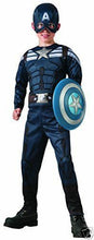 Load image into Gallery viewer, Captain America 2-1 Reversible Stealth/Captain America Kids Halloween Costume Large Ages 8-10