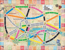 Load image into Gallery viewer, Ticket to Ride London Family Board Game Bus Game Ages 8+ For 2 to 4 players