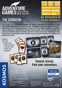 Adventure Games: The Dungeon - Narrative Boardgame Experience