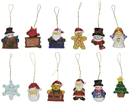 Kurt Adler Petite Treasures Miniature Ornaments 12 Pc
