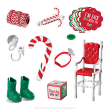 Load image into Gallery viewer, The Elf on the Shelf Papercraft Prop 2-Pack: Elves at Play Scout Elf Toolkit, Paper Crafts Project Kit, and Exclusive Joy Travel Bag