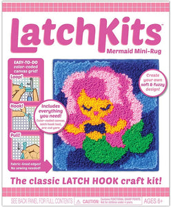 Latchkits Mermaid Latch Hook Kit