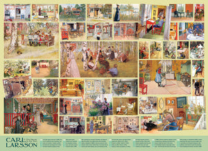 Cobble Hill Carl Larsson Art Collage Puzzle, 1000 Random-Cut Pieces