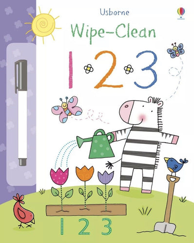 Usborne Wipe-Clean Activity Book: 1-2-3