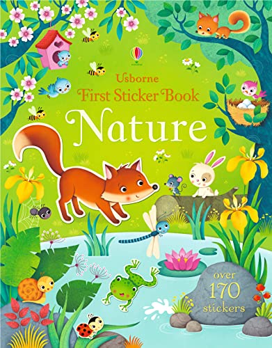 Usborne First Sticker Book Paperback - Nature