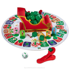 Load image into Gallery viewer, The Elf on the Shelf Activity Bundle of 3: Present Pile-Up Board Game, Dash Away All Card Game, and Santa&#39;s Activity Book