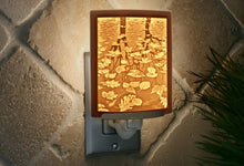 Load image into Gallery viewer, Still Reflections Curved Porcelain Lithopane Night Light