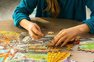 Ravensburger Escape Kids Puzzle - Amusement Park Plight 368 Piece Jigsaw Puzzle for Kids and Adults Ages 12 and Up
