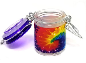 Airtight Glass Storage Jar: Tie Dye - MINI
