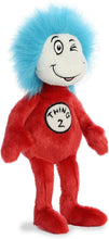 Load image into Gallery viewer, Aurora Cat in The Hat Set of 3 Plush Bundle: 14&quot; Chef Cat in The Hat, 12&quot; Thing 1 and Thing 2 with Exclusive Myriads Drawstring Bag