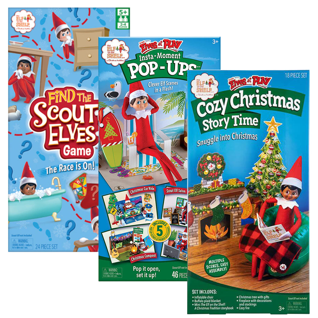 Elf on the Shelf - Games and Stories: Scout Elf Stocking Gift – Magazine  Shop US