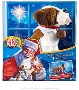 Elf on The Shelf Elf Pets Set: Reindeer, Arctic Fox, St. Bernard, and Triple Movie DVD with Joy Bag