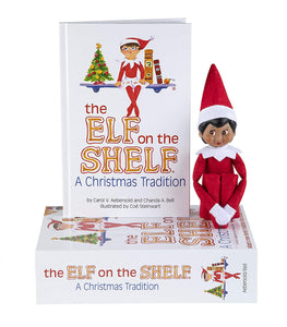 The Elf on the Shelf: A Christmas Tradition (Brown-eyed Girl Scout Elf)