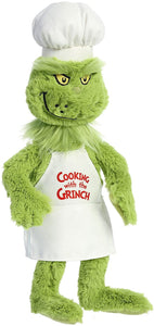 Aurora - Dr Seuss - 14" Chef Grinch, Green Plush