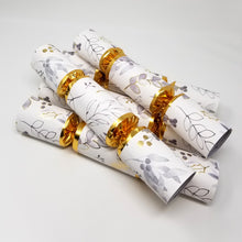 Load image into Gallery viewer, Robin Reed English Holiday Christmas Crackers, Pack of 6 x 12&quot;- Gold Foliage