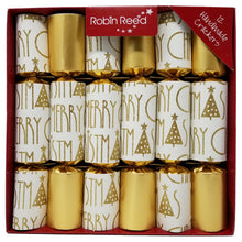 Load image into Gallery viewer, Robin Reed English Holiday Christmas Party Crackers, Pack of 12 x 10&quot; - Deco Merry Christmas