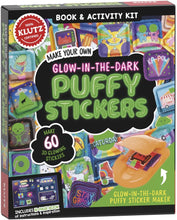 Load image into Gallery viewer, Klutz Make Your Own Glow-in-The-Dark Puffy Stickers