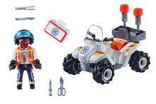 Load image into Gallery viewer, PLAYMOBIL Medical Quad Pull-Motor and Doctor Figure