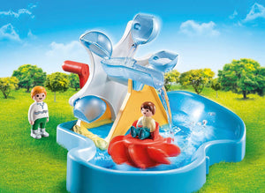 Playmobil 1.2.3 Aqua Water Wheel Carousel