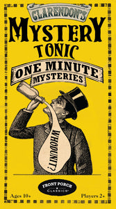 Clarendon's Mystery Tonic: One Minute Mysteries Card Game