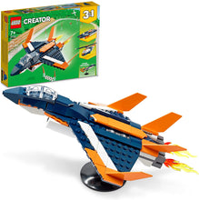 Load image into Gallery viewer, LEGO Creator 3in1 Supersonic-Jet Building Kit