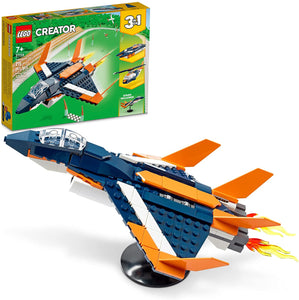 LEGO Creator 3in1 Supersonic-Jet Building Kit