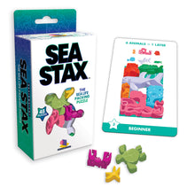 Load image into Gallery viewer, Brainwright Sea Stax : The Sea Life Packing Puzzle