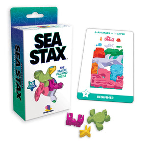 Brainwright Sea Stax : The Sea Life Packing Puzzle