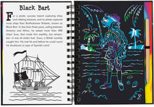 Load image into Gallery viewer, Scratch &amp; Sketch Pirates (Trace Along) Spiral-Bound An Art Activity Book