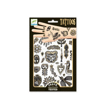 Load image into Gallery viewer, Djeco Golden Chic Temporary Tattoos