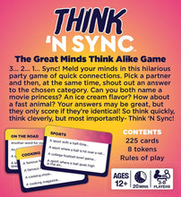 Load image into Gallery viewer, Gamewright Think &#39;n&#39; Sync Party Game