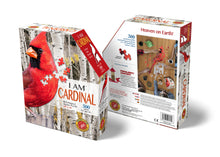 Load image into Gallery viewer, Madd Capp I AM CARDINAL Bird-Shaped Jigsaw Puzzle, 300 Pieces