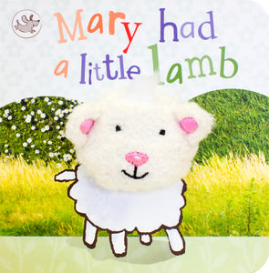Mary Had a Little Lamb Chunky Board Book with Finger Puppet
