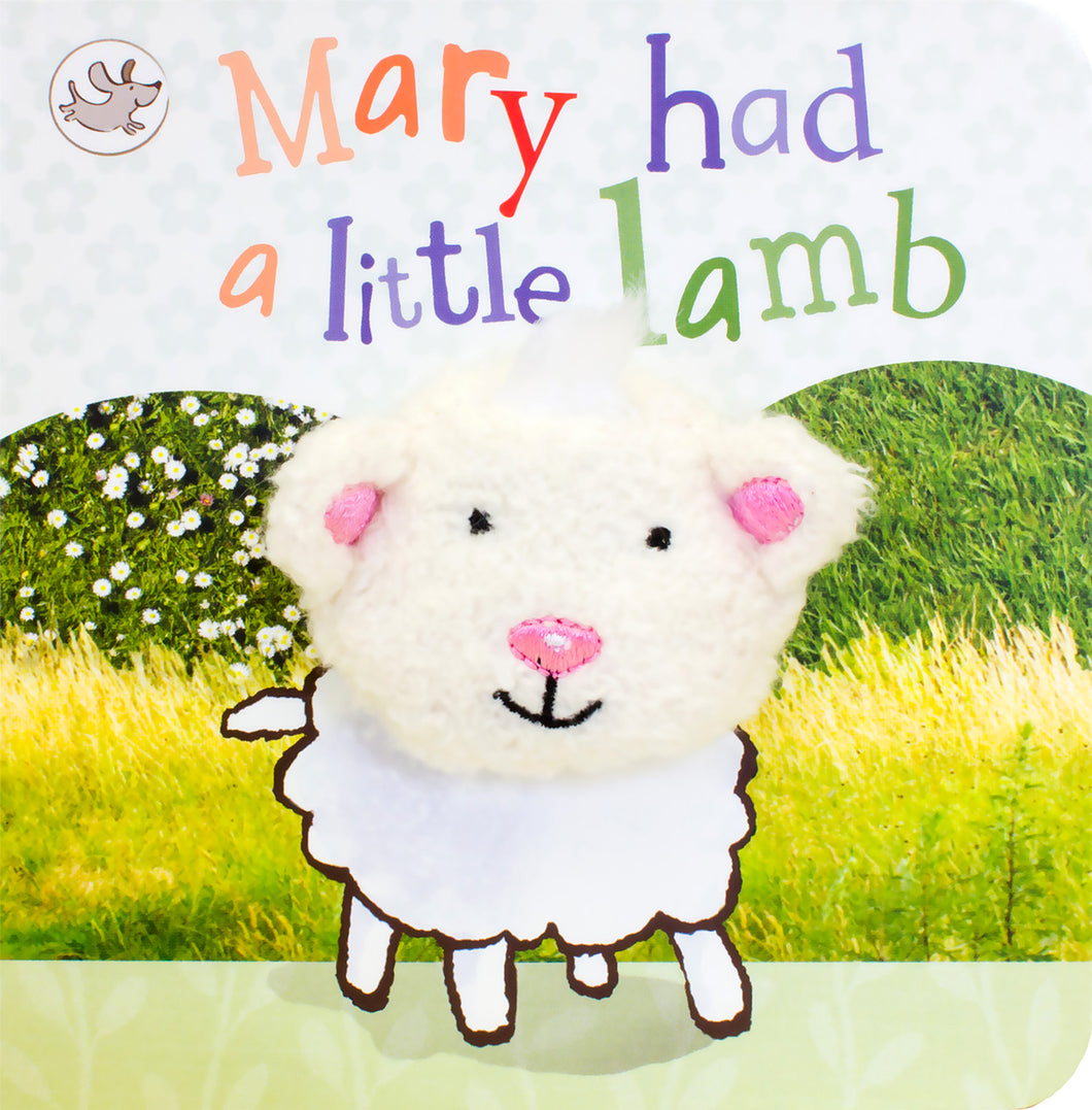 Mary Had a Little Lamb Chunky Board Book with Finger Puppet