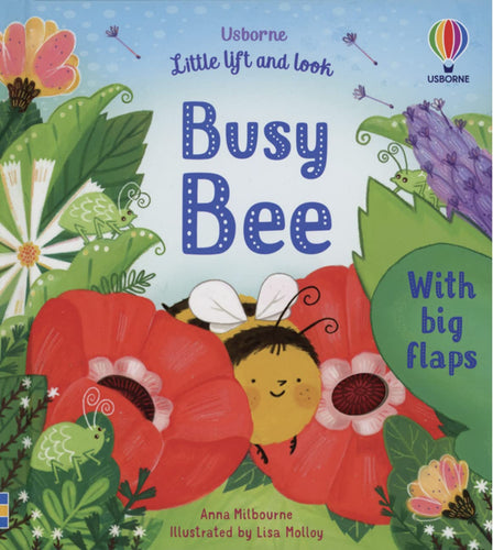 Usborne Little Lift and Look Busy Bee Board Book