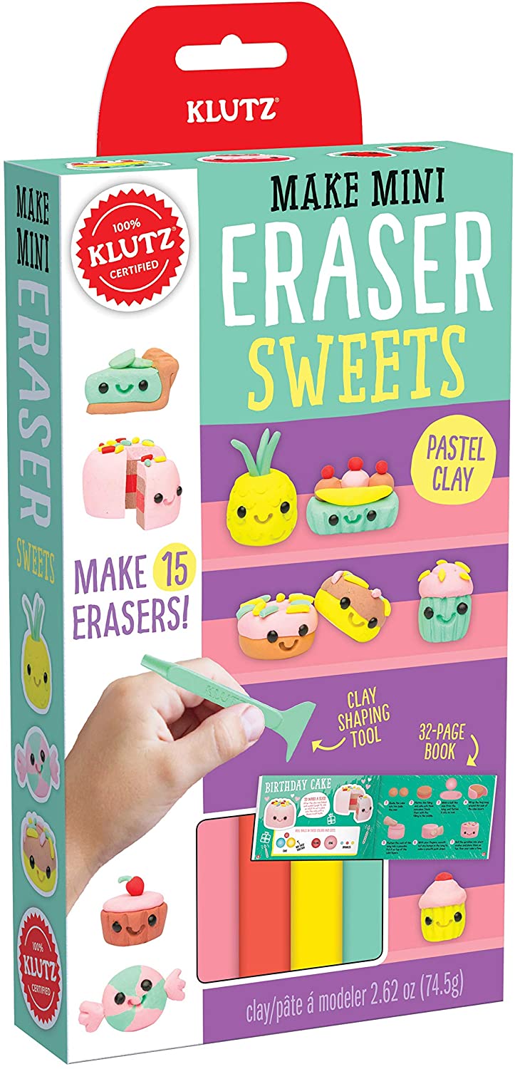 Klutz Mini Erasers Sweets Craft Kit