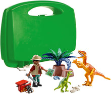 Load image into Gallery viewer, Playmobil Dino Explorer Carry Case