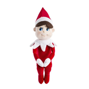 The Elf On The Shelf Set of 2: Plushee Pal Boy - Light Tone, and Letters To Santa - Activity and Storybook