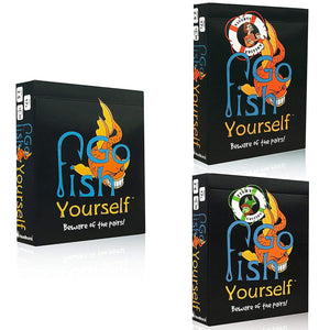 Go Fish Yourself Party Game with Naughty and Fishy Editions